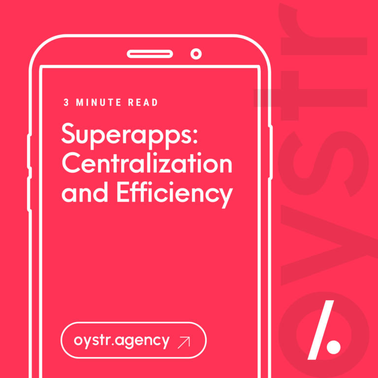 Superapps: Centralization and Efficiency